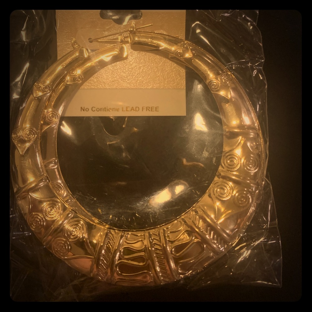 Door knocker earrings